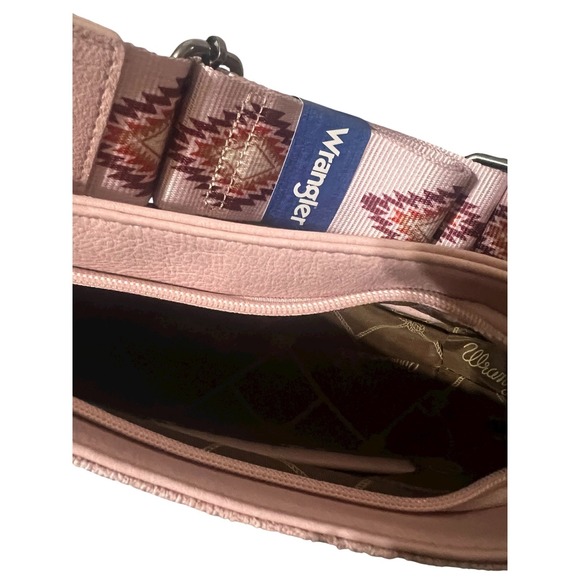 Wrangler Aztec Embroidered Shoulder Bag Hobo Purse Ethnic Western - Picture 7 of 11